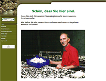 Tablet Screenshot of leichlinger-champignonzucht.de